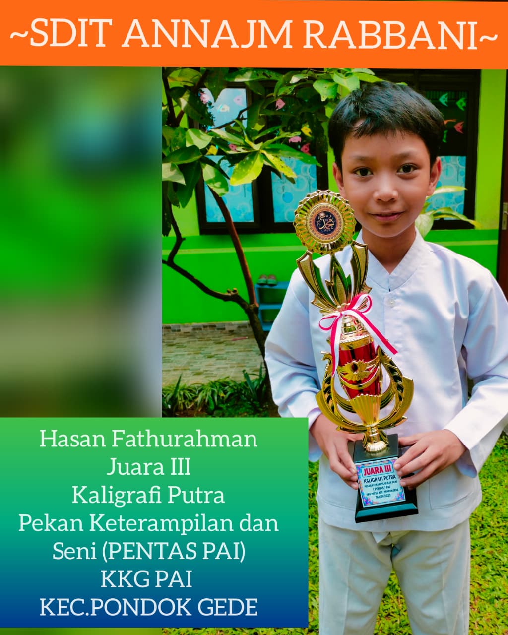 Juara 3 Lomba Kaligrafi